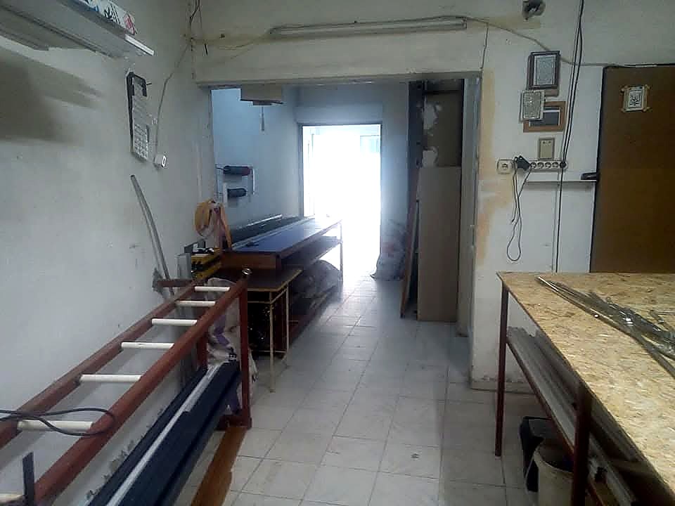 Pamay Yapı’nın Bodrum’daki atölyesi, kesim ve birleştirme tezgahları