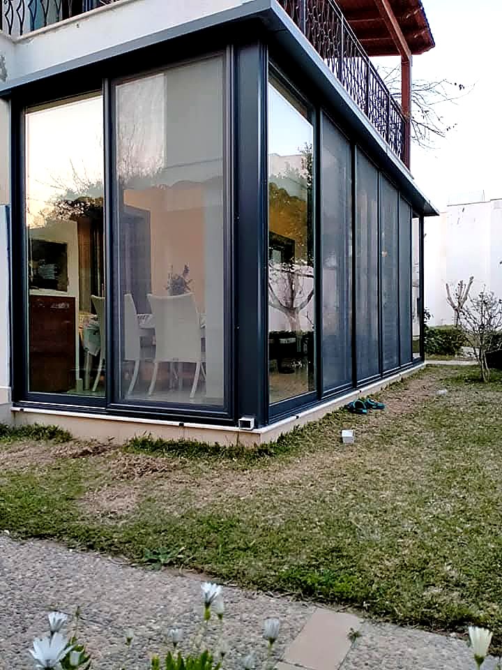 Pamay Yapı’nın Bodrum’da yaptığı kış bahçesi ve cam oda işi, 3. fotoğraf