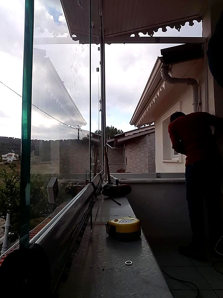 Pamay Yapı’nın Bodrum’da yaptığı tente ve zip perde işi, 2. fotoğraf